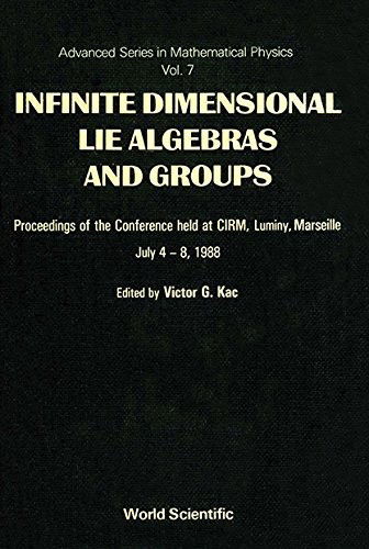 Cover for Victor G. Kac · Infinite Dimensional Lie Algebras and Groups (Hardcover Book) (1989)