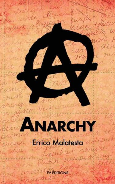 Cover for Errico Malatesta · Anarchy (Paperback Book) (2020)