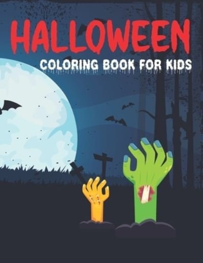 Cover for Tech Nur Press · Halloween Coloring Book For Kids (Pocketbok) (2021)