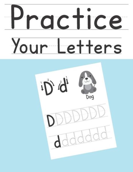 Cover for Tiny Otter Press · Practice Your Letters (Paperback Book) (2020)