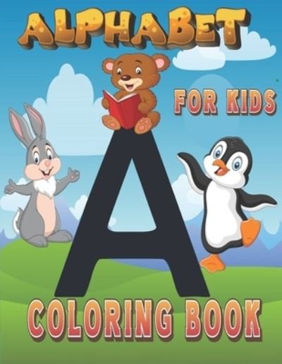 Cover for Tfatef Toura · Alphabet Coloring Book for Kids (Paperback Bog) (2021)