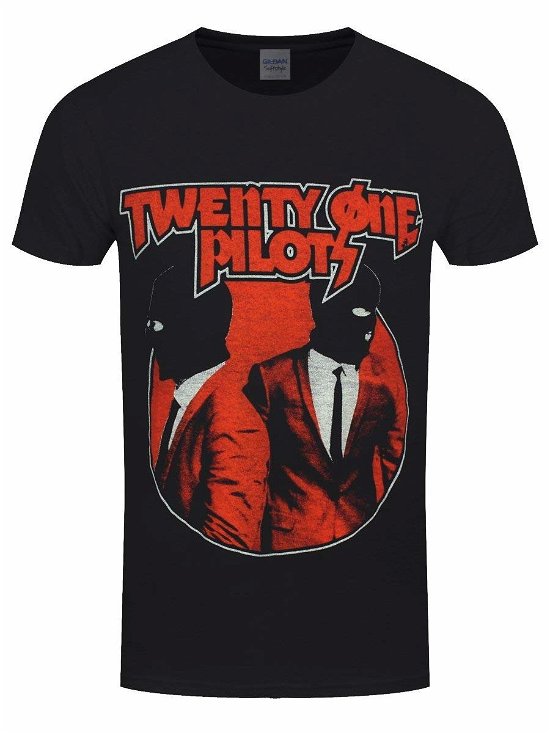 Cover for Twenty One Pilots · TOP Black Mask Slim Fit TShir (T-shirt) [size XXL] (2019)