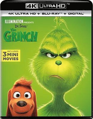 Cover for Illumination Presents: Dr Seuss' the Grinch (4K UHD Blu-ray) (2019)