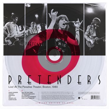 Cover for Pretenders · Live! At The.. (LP) [Clear Vinyl edition] (2020)