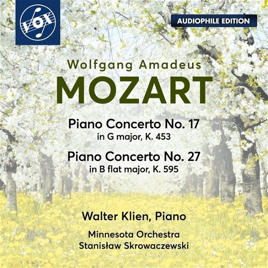 Cover for Walter Klien · Mozart Piano Concertos Nos. 17 &amp; 27 (CD) (2023)