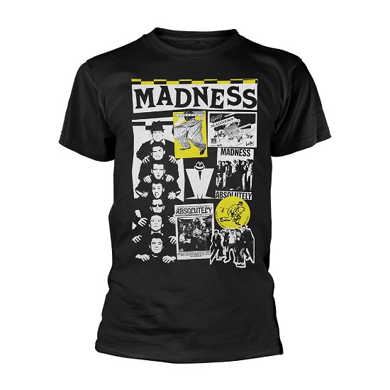 Cover for Madness · Cuttings 2 (Black) (Kläder) [size M] [Black edition] (2020)