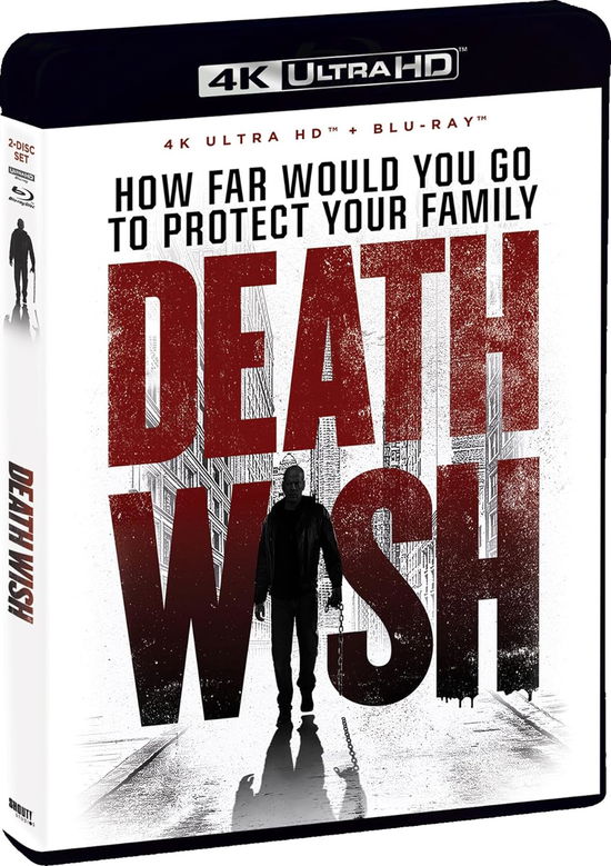 Cover for Death Wish (4K UHD Blu-ray) (2023)