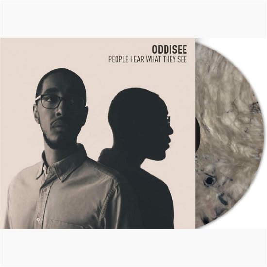 Cover for Oddisee · People Hear What They See (Marbled) (LP) [Indie Exclusive Vinyl Bowlero Storm edition] (2022)