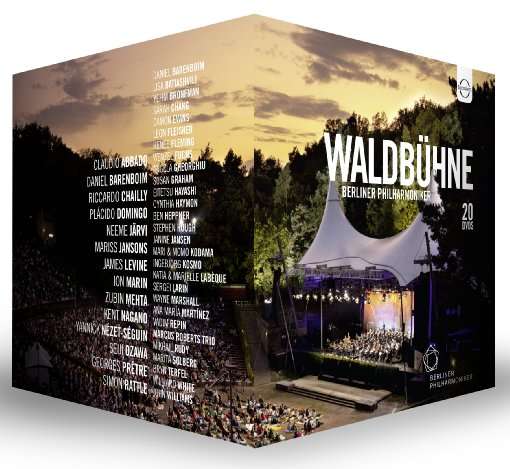 Cover for Berliner Philharmoniker · Waldbuehne: 20 Concerts Between 1992 &amp; 2016 (DVD) (2017)