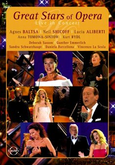 Great Stars Of Opera - V/A - Filmes - EUROARTS - 0880242540287 - 5 de abril de 2005