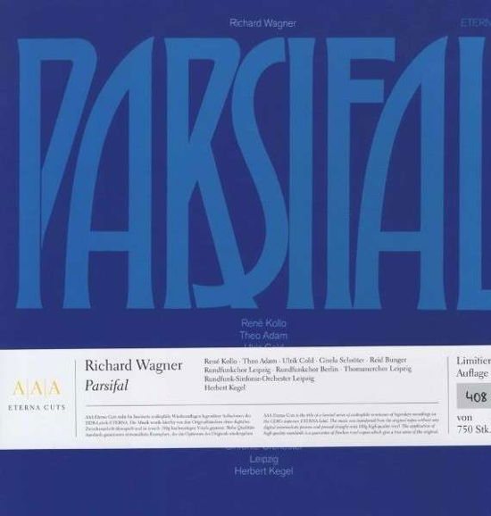 Cover for R. Wagner · Parsifal (LP) (2013)
