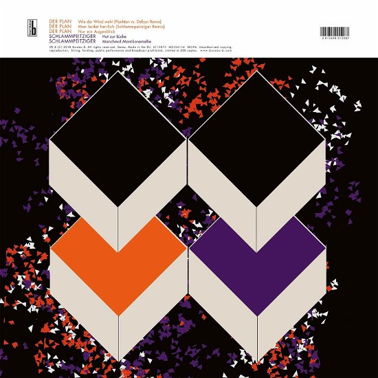 Cover for Der Plan / Schlammpeitiger · Split (LP) [Reissue edition] (2022)