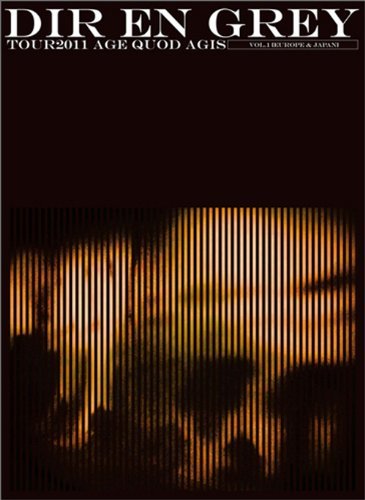 Cover for Dir en Grey · Tour 2011 Age Quod Agis Vol.1 [euro*e &amp; Japan] &lt;limited&gt; (MDVD) [Japan Import edition] (2012)