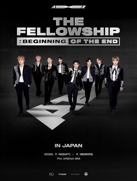 2022 World Tour [the Fellowship : Beginning of the End] in Japan - Ateez - Música -  - 4549767162287 - 7 de diciembre de 2022