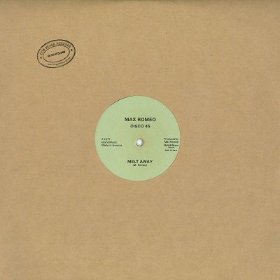 Melt Away / Break The Hold - Max Romeo - Musique - DUB STORE RECORDS - 4571179533287 - 3 juin 2022