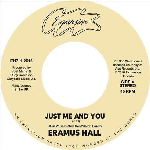 Just Me & You / Your Love is My Desire - Eramus Hall - Musique - EXPANSION - 5019421100287 - 3 juin 2016
