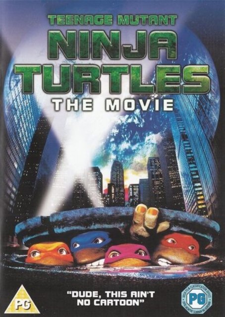 Cover for Teenage Mutant Ninja Turtles - · TMNT - Teenage Mutant Ninja Turtles - The Movie (DVD) (2014)