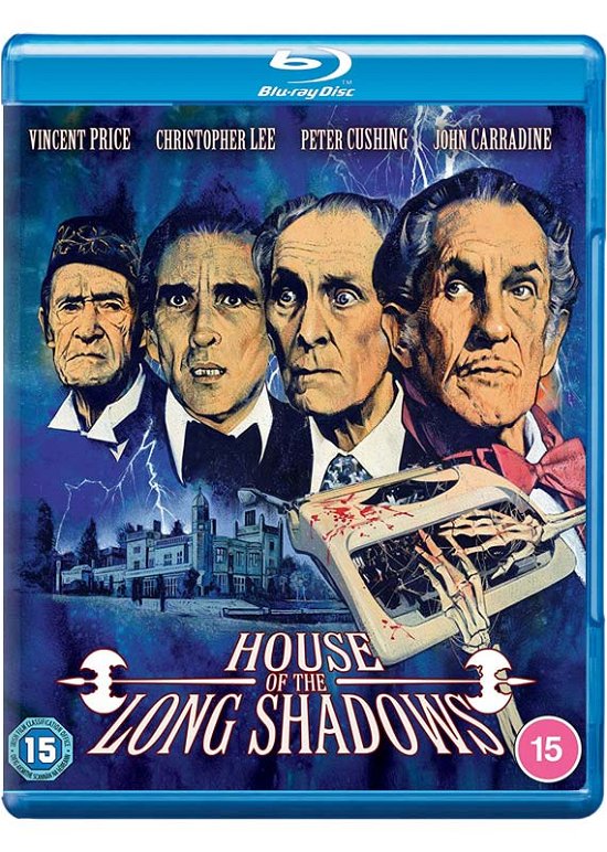 Cover for House of the Long Shadows BD · House of the Long Shadows (Blu-ray) (2022)