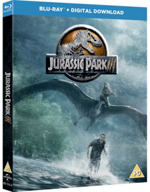 Cover for Jurassic Park III · Jurassic Park III - 2018 Resleeve (Blu-ray) (2018)