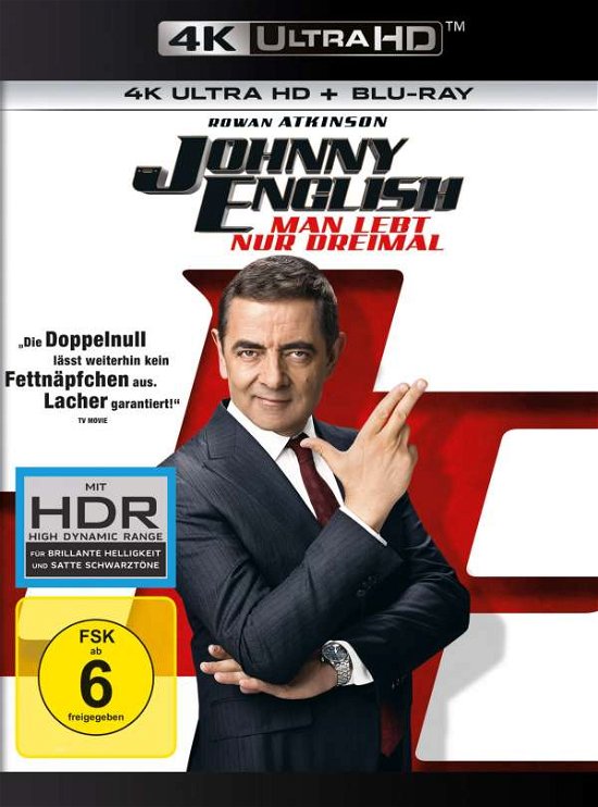 Johnny English - Man Lebt Nur Dreimal - Rowan Atkinson,ben Miller,olga Kurylenko - Film - UNIVERSAL PICTURE - 5053083180287 - 20. februar 2019
