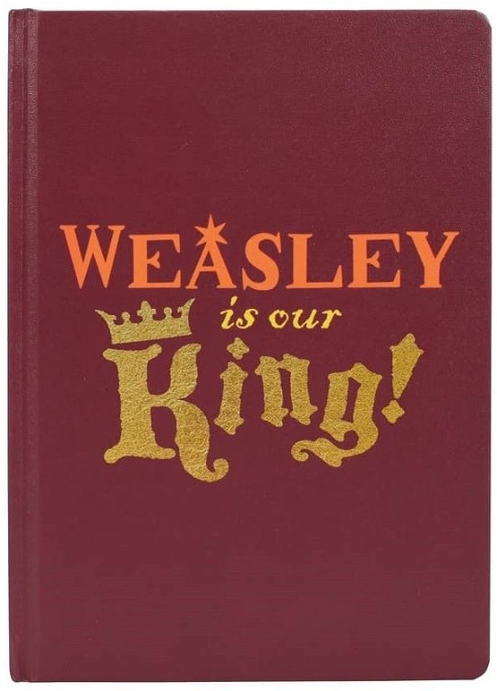 Ron Weasley (A5 Notebook / Quaderno) - Harry Potter: Half Moon Bay - Merchandise - HARRY POTTER - 5055453464287 - 1 mars 2019
