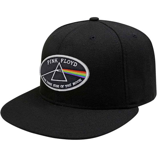 Cover for Pink Floyd · Pink Floyd Unisex Snapback Cap: The Dark Side of the Moon White Border (Kläder) [Black - Unisex edition]