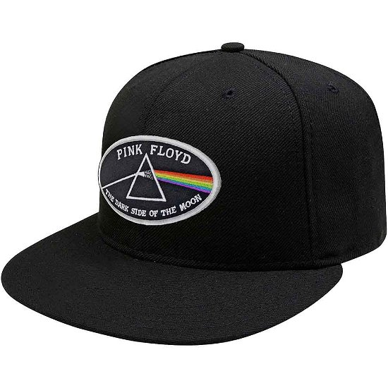 Cover for Pink Floyd · Pink Floyd Unisex Snapback Cap: The Dark Side of the Moon White Border (CLOTHES) [Black - Unisex edition]