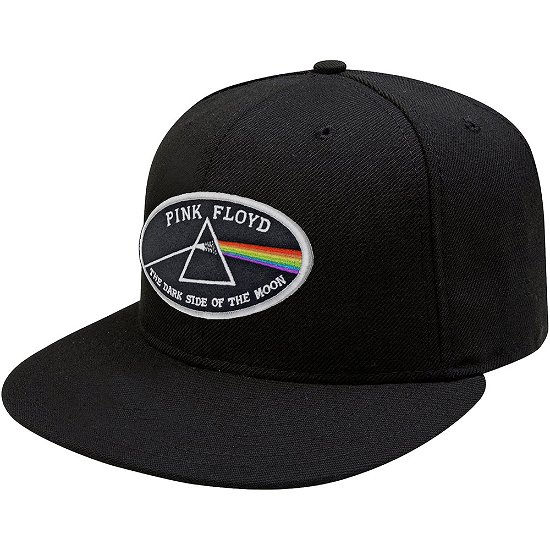 Cover for Pink Floyd · Pink Floyd Unisex Snapback Cap: The Dark Side of the Moon White Border (TØJ) [Black - Unisex edition]