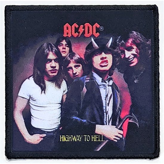 AC/DC Standard Patch: Highway To Hell (Album Cover) - AC/DC - Merchandise -  - 5056368633287 - 