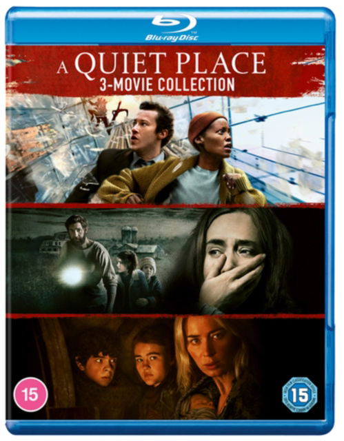 Cover for A Quiet Place 3 Movie Collection BD · A Quiet Place 3-Move Collection (Blu-ray) (2024)