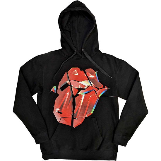 Cover for The Rolling Stones · The Rolling Stones Unisex Pullover Hoodie: Hackney Diamonds Lick (Hoodie) [size S]