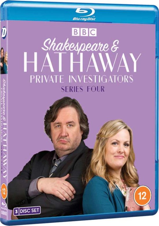 Cover for Shakespeare  Hathaway S4 Bluray · Shakespeare and Hathaway Private Investigators Series 4 (Blu-ray) (2022)