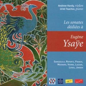 Cover for Hardy / Tsachor · Eugene Ysaye gewidmete Sonaten (CD) (2015)