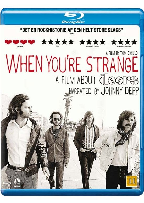 Cover for The Doors · When You're Strange (Blu-ray) (2010)