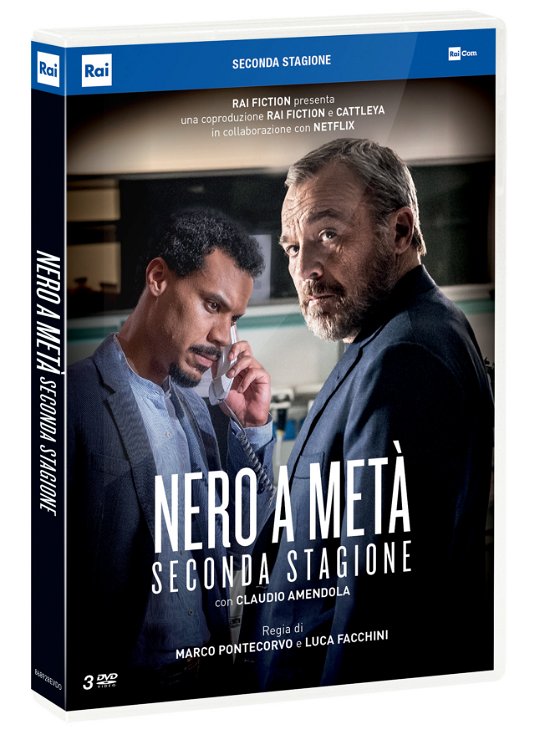 Nero a Meta' - Stagione 02 (3 - Nero a Meta' - Stagione 02 (3 - Film - Raicom - 8031179989287 - 29. september 2021