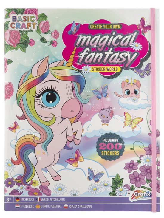 Cover for Grafix · Stickerboek Magical Fantasy met 200 Stickers (Toys)