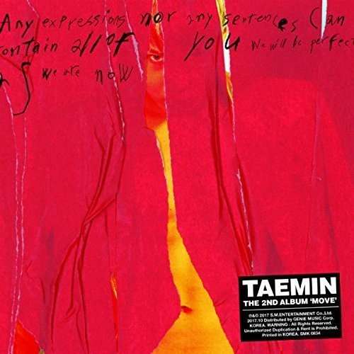 Vol 2 (Move) - Taemin - Musik - SM ENTERTAINMENT - 8809269508287 - 27. oktober 2017