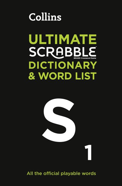 Cover for Collins Dictionaries · Ultimate SCRABBLE (R) Dictionary and Word List: All the Official Playable Words, Plus Tips and Strategy (Hardcover Book) [4 Revised edition] (2019)