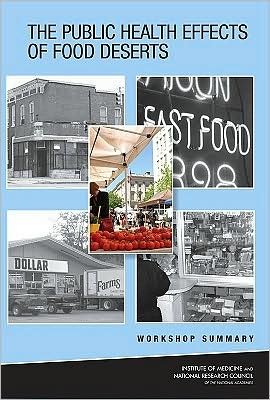 Cover for National Research Council · The Public Health Effects of Food Deserts: Workshop Summary (Paperback Bog) (2009)