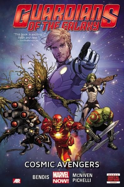 Cover for Brian Michael Bendis · Guardians Of The Galaxy Volume 1: Cosmic Avengers (marvel Now) (Hardcover Book) (2013)