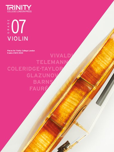Cover for Trinity College London · Trinity College London Violin Exam Pieces From 2020: Grade 7 (Partitur) (2019)