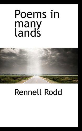 Cover for Rennell Rodd · Poems in Many Lands (Paperback Book) (2009)