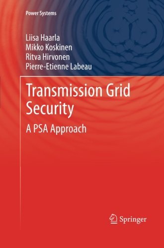 Cover for Liisa Haarla · Transmission Grid Security: A PSA Approach - Power Systems (Paperback Bog) [2011 edition] (2013)