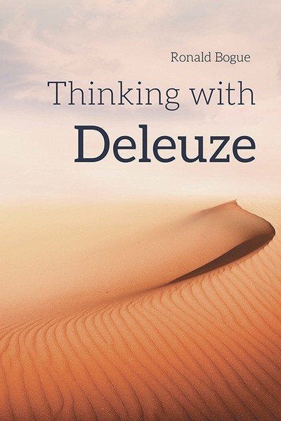 Cover for Ronald Bogue · Thinking with Deleuze (Hardcover Book) (2019)