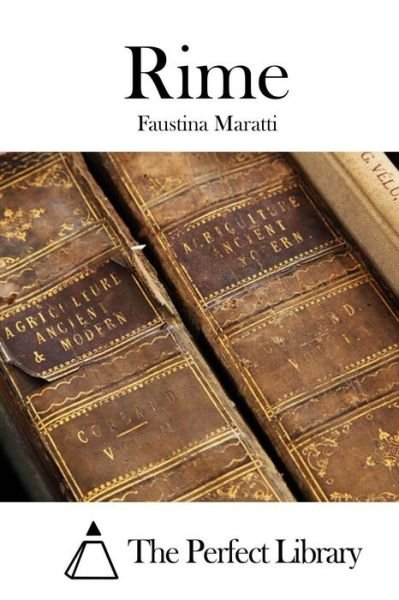 Cover for Faustina Maratti · Rime (Paperback Book) (2015)
