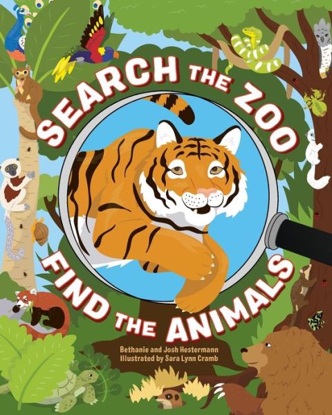 Cover for Bethanie Hestermann · Search the Zoo, Find the Animals (Paperback Book) (2020)