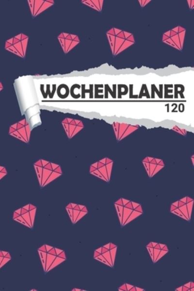 Cover for Aw Media · Wochenplaner Diamant Blau (Paperback Book) (2020)