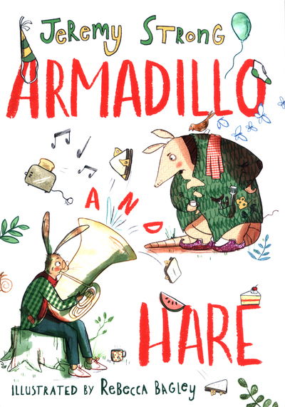 Cover for Jeremy Strong · Armadillo and Hare - Small Tales from the Big Forest (Hardcover Book) (2018)