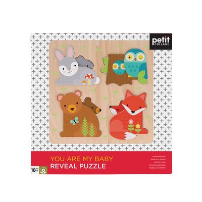 Reveal Puzzle: You Are My Baby - Petit Collage - Board game - Chronicle Books - 9781797229287 - February 8, 2024