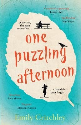 Cover for Emily Critchley · One Puzzling Afternoon: The most compelling, heartbreaking debut mystery (Paperback Bog) (2024)